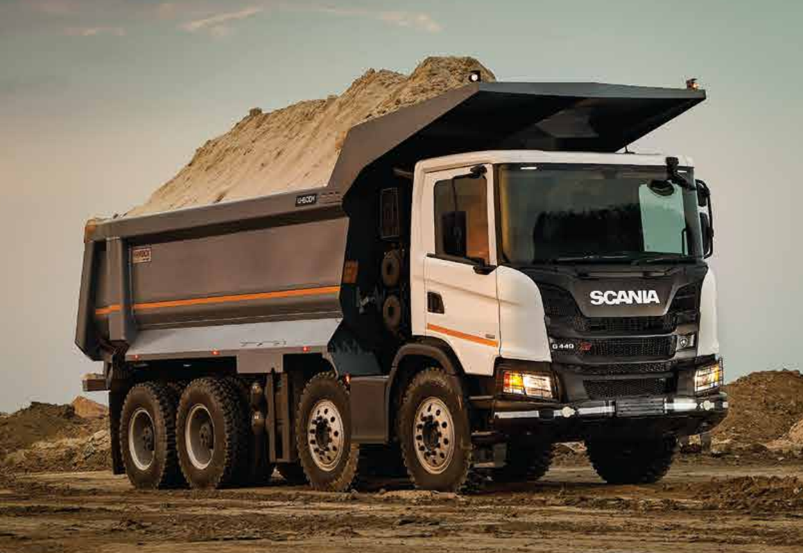 Ashalube CLS installed on Scania Tipper
